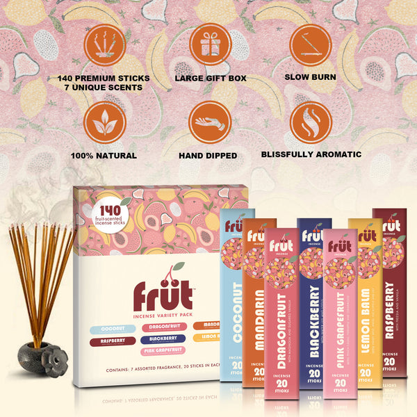 FRUT Incense Sticks | Discover Tropical Bliss