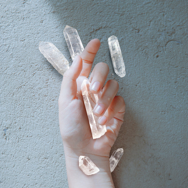 Pure Energy Natural Quartz Crystals