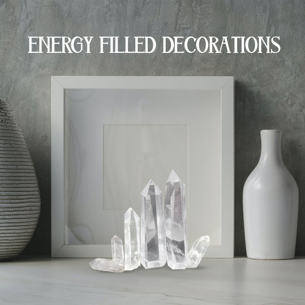 Pure Energy Natural Quartz Crystals