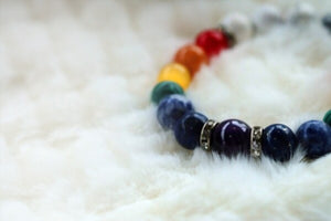 Real Chakra Stone Bracelet | Chakra Gemstone Bracelet