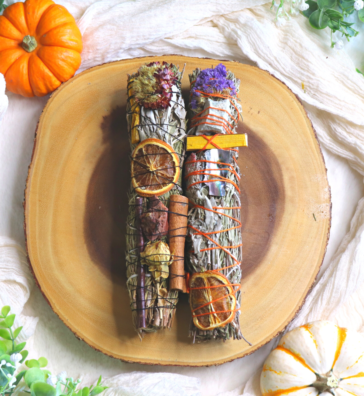 9" Rosemary Smudge Sticks Bundle